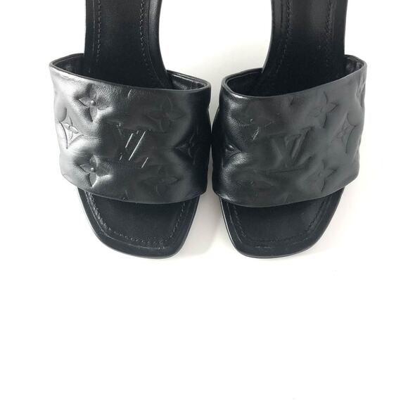 Louis Vuitton Black Mules - Picture 4 of 11